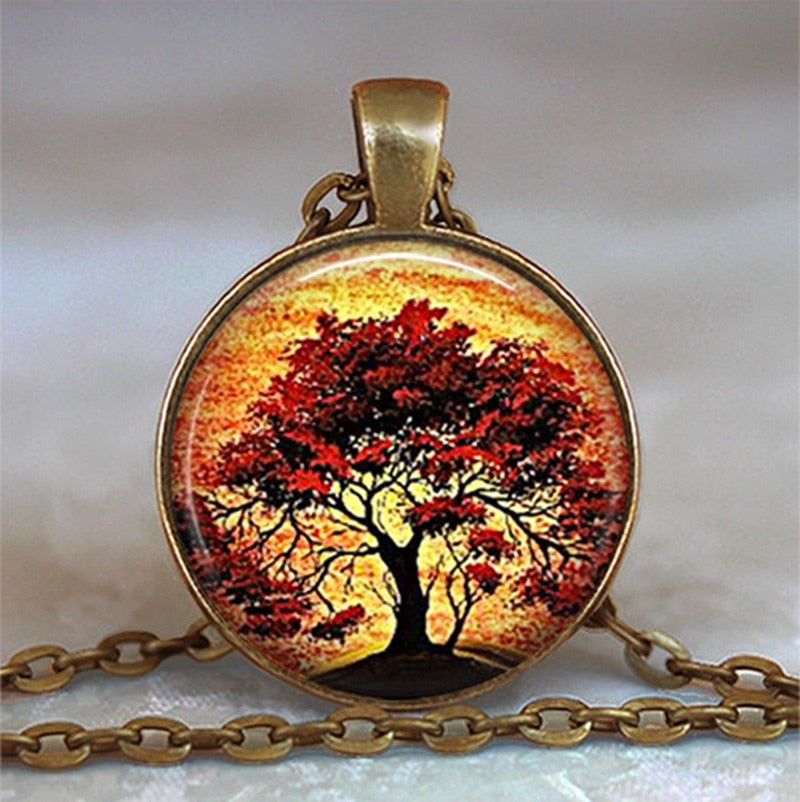 Pendentif "Your choice", arbre de vie